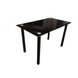 Обеденный стол для кухни Sky Glos 140х80 Черный YA96534 Altek mebli