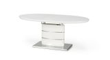 Раскладной кухонный стол ASPEN Белый ASPEN фото Altek mebli