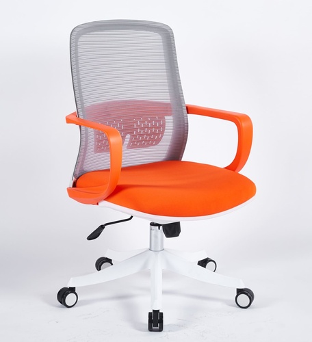 Кресло FLASH Серый/Оранжевый/Белый FLASHOR Altek mebli