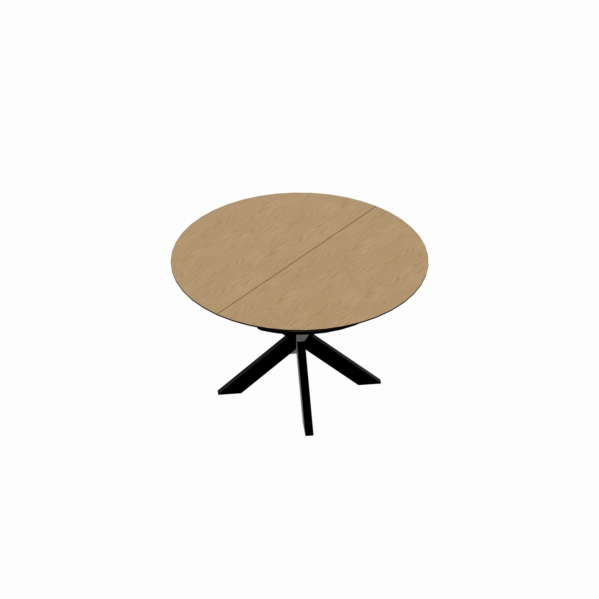 Кухонний стіл із натурального дерева NOVA  Natural/Wenge P10496 Altek mebli