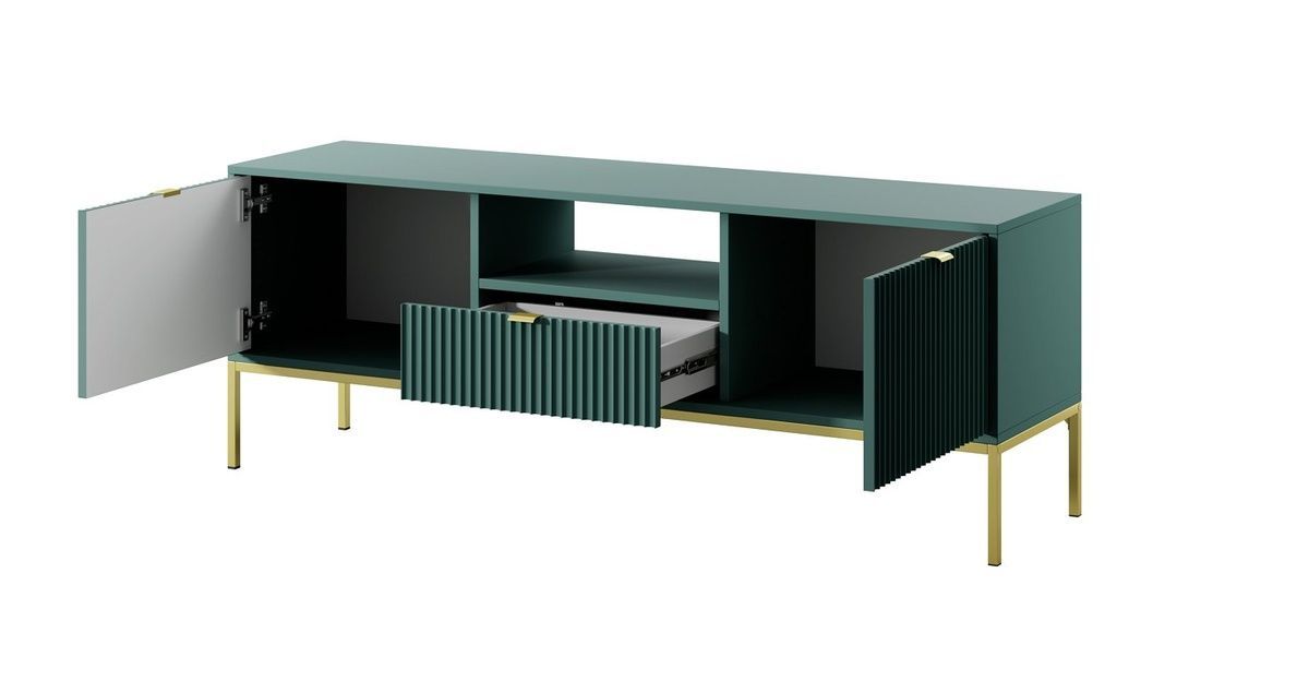 Тумба під ТВ Nova RTV154 Лабрадор (золоті ніжки) PFH-091498 Altek mebli