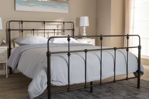 Металлическая кровать: стильно, практично, современно