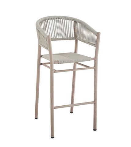 Стул садовый ODB-10 айворі + білий дуб ODB-10-Ravello-ivory/white-oak Altek mebli