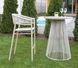 Стілець садовий ODB-10 айворі + білий дуб ODB-10-Ravello-ivory/white-oak фото 3 Altek mebli