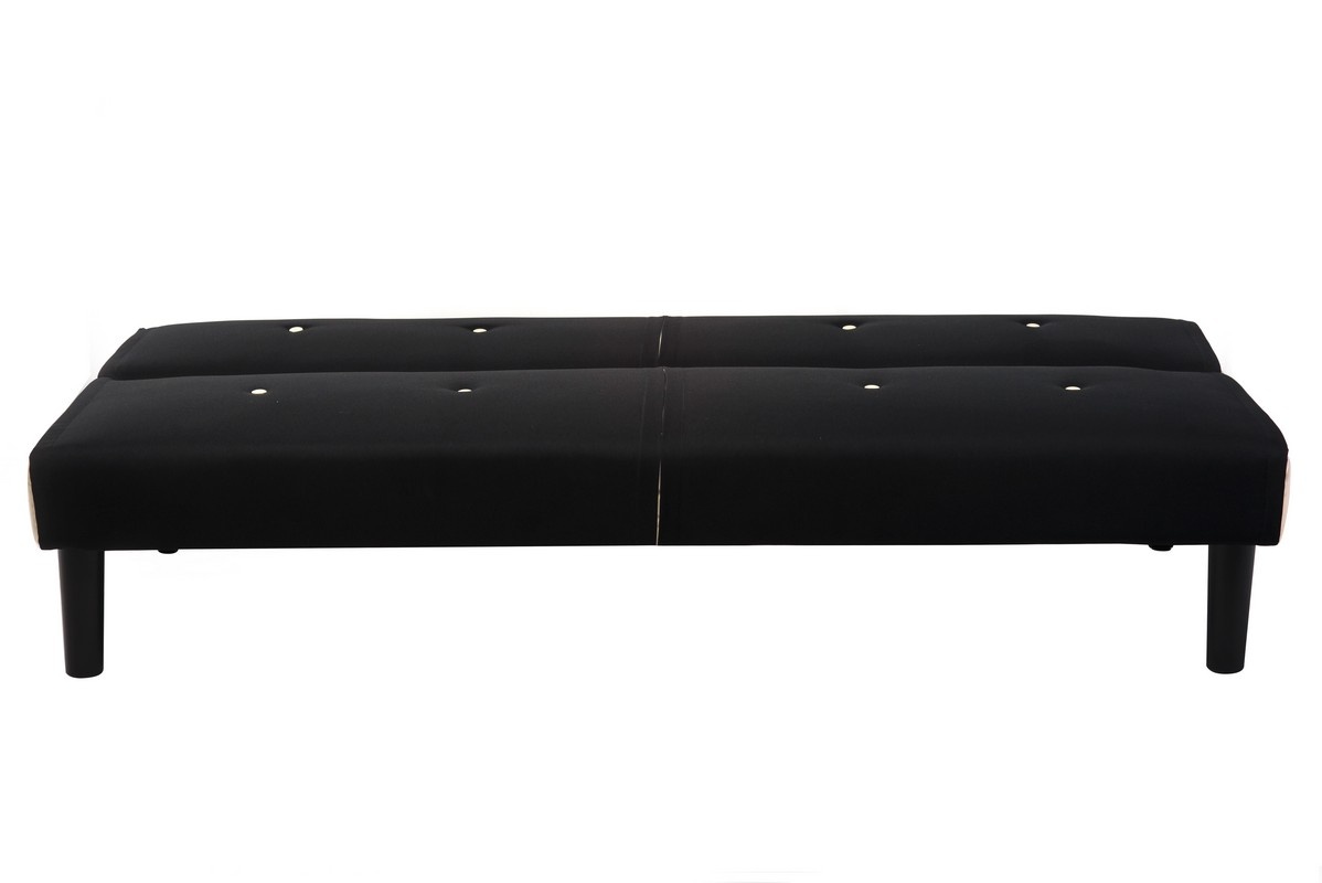 Софа розкладна Морріс Чорний/Білий Vetro Mebel morris-black-extension-sofa Altek mebli