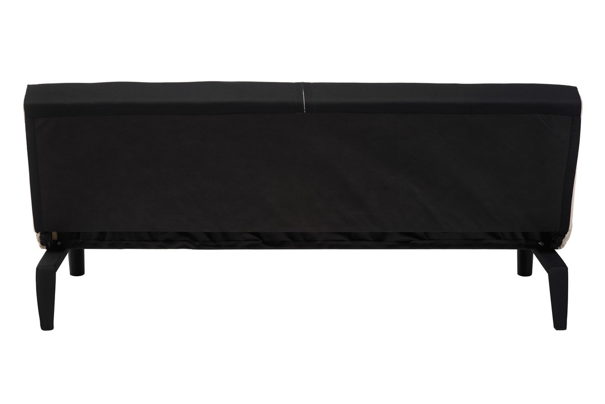 Софа розкладна Морріс Чорний/Білий Vetro Mebel morris-black-extension-sofa Altek mebli