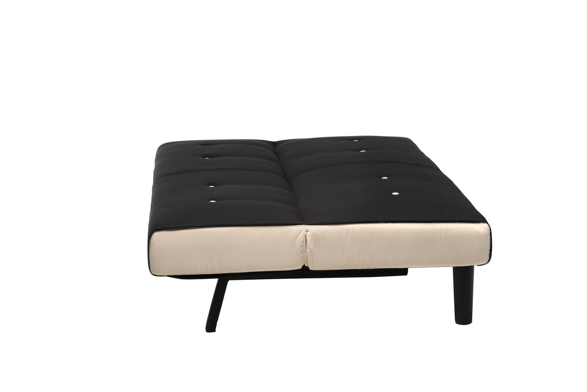 Софа розкладна Морріс Чорний/Білий Vetro Mebel morris-black-extension-sofa Altek mebli