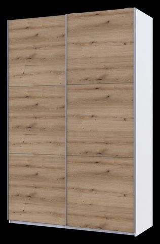 Шкаф купе Doros G-Caiser Белый Дуб Евок 2 ДСП 160х60х240 (42005073) 42005073 Altek mebli