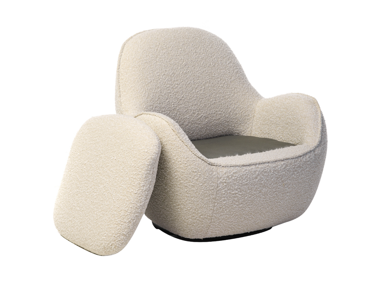 Поворотне крісло "Каллісто" айворі Callisto-ivory-swivel-chair Altek mebli