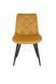 Стілець М-45 Гірчичний/Чорний M-45-mustard-velur/ black фото 1 Altek mebli