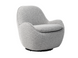Поворотне крісло "Каллісто" сірий Callisto-gray- ripples-swivel-chair Altek mebli