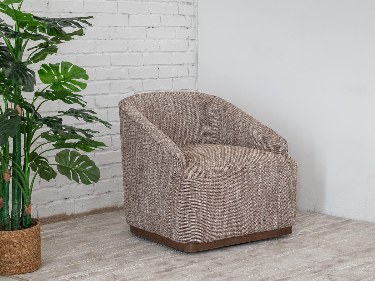 Поворотне крісло "Тіволі" теплий каштан Armchair-tivoli-warm-chestnut Altek mebli