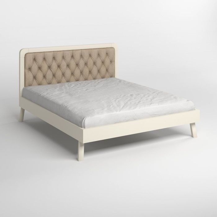 Полуторне ліжко Токіо Айворі 140&times;200 см MBG-50006-4 Altek mebli