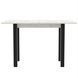 Стол обеденный раскладной Неман ЮК Дуб крафт белый/Черный 442401 фото 5 Altek mebli