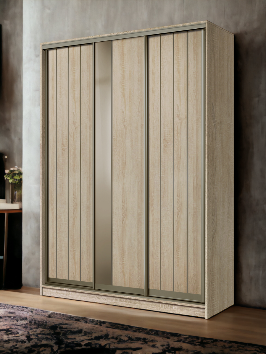 Шкаф-купе E-Line ЕШК 3.4 Дуб сонома 600x2000x2700 342760205 Altek mebli