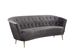 Софа Лучия Серый/Золото Vetro Mebel Lucia-grey-velvet-sofa фото 1 Altek mebli