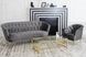 Софа Лучія Сірий/Золото Vetro Mebel Lucia-grey-velvet-sofa фото 8 Altek mebli