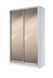 Шафа-купе E-Line ЕШК 2.1 Білий 600x1500x2700 21276015 Altek mebli