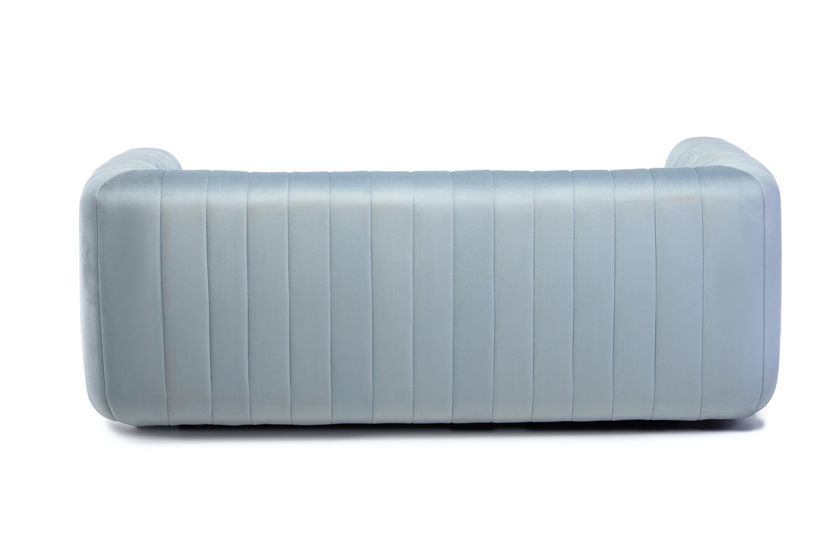 Софа Орландо Ледяной/Золото Vetro Mebel Orlando-ice-velvet-sofa Altek mebli