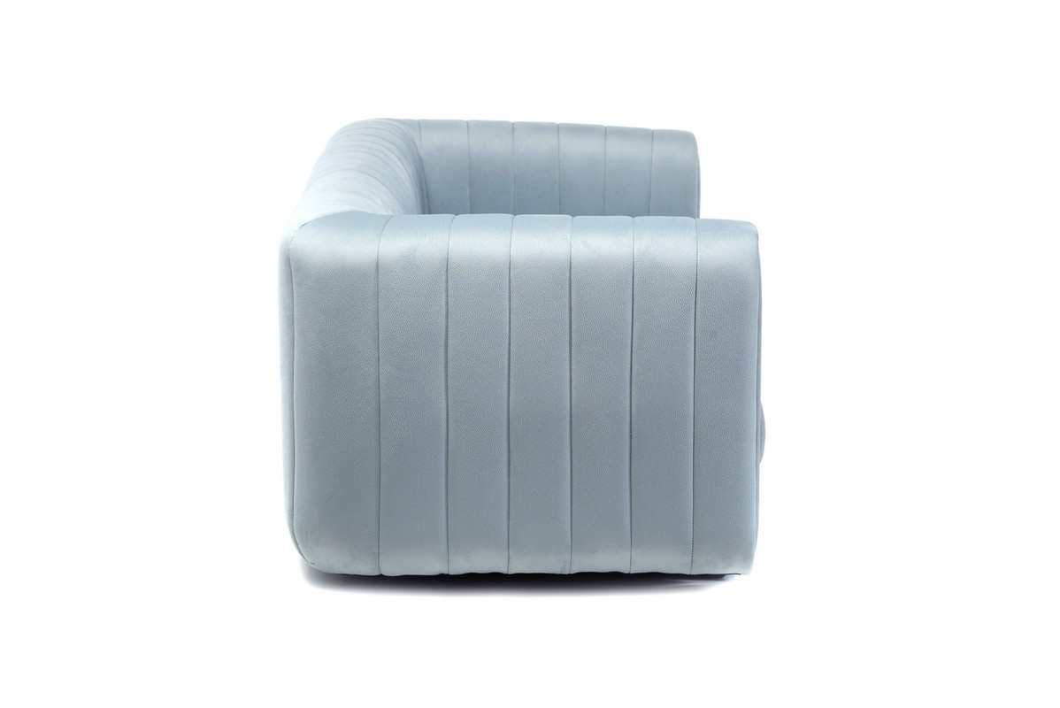 Софа Орландо Ледяной/Золото Vetro Mebel Orlando-ice-velvet-sofa Altek mebli