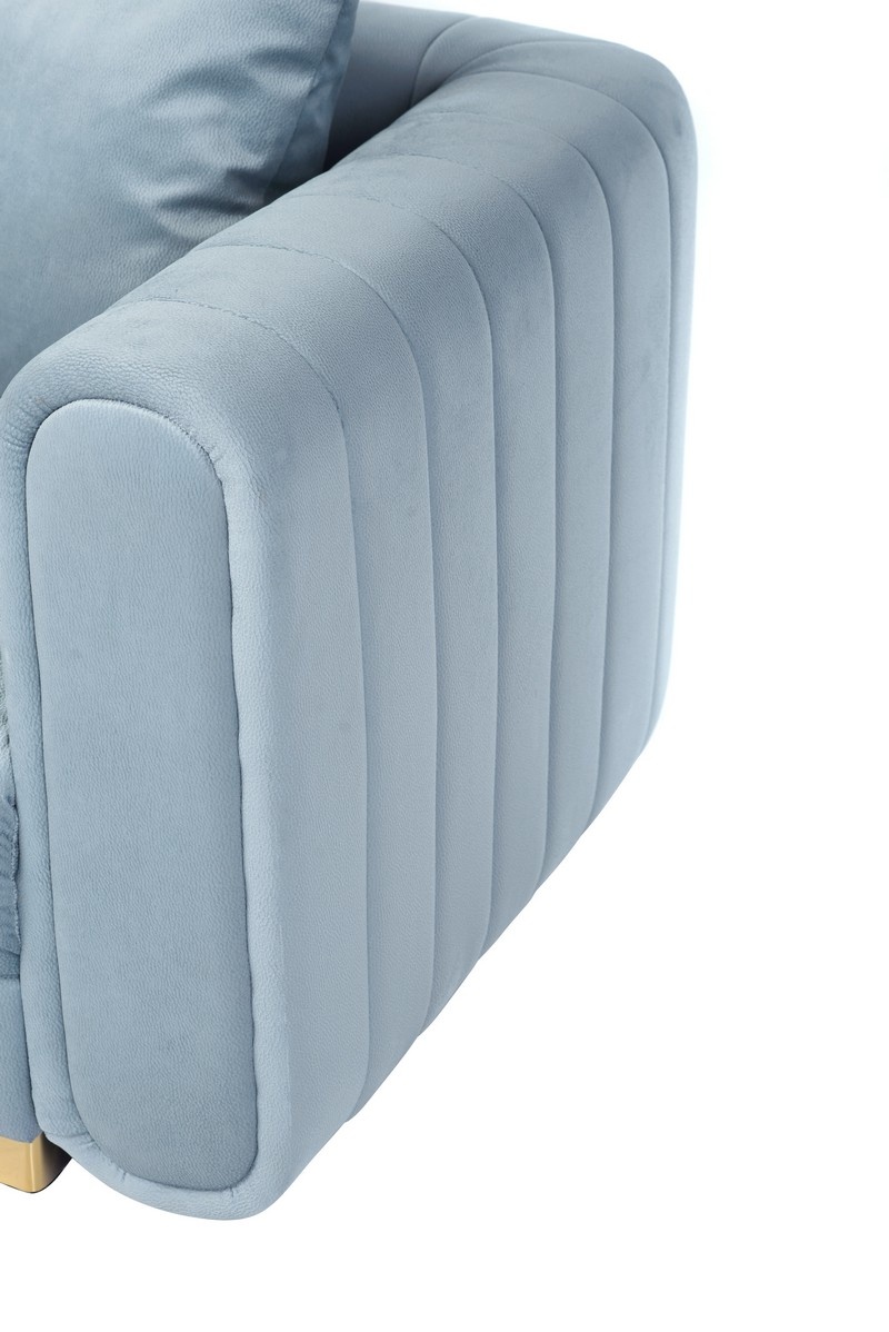 Софа Орландо Льодяний/Золото Vetro Mebel Orlando-ice-velvet-sofa Altek mebli