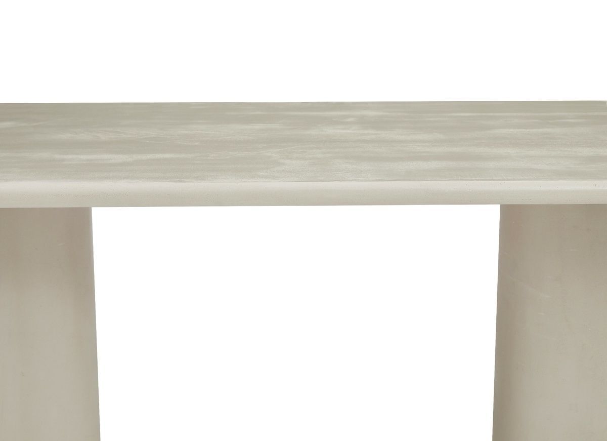 Стол МДФ с матовым микроцементным покрытием Клио TM-220 бетон TM-220-concrete Altek mebli