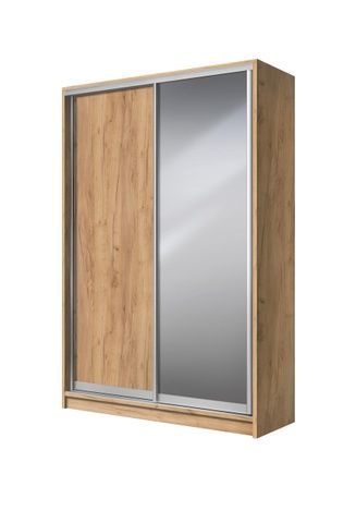 Шафа-купе E-Line EШК 2.1 Дуб крафт золотий 450x1500x2100 21214515 Altek mebli