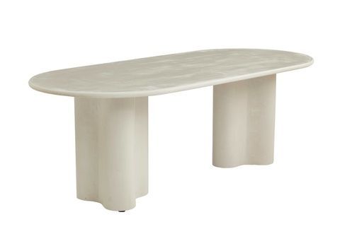 Стол МДФ с матовым микроцементным покрытием Клио TM-220 бетон TM-220-concrete Altek mebli