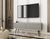 Тумба под ТВ Oro RTV135 MDF 2D Серый (чорные ножки) PFH-091334 Altek mebli