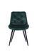 Стілець M-48 смарагдовий+чорний M-48-emerald-velvet/ black Altek mebli