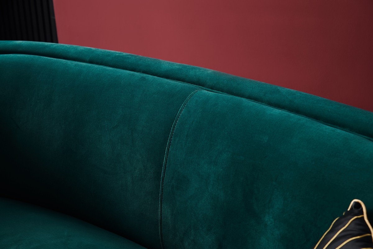 Софа Сильвия Изумруд/Золото Vetro Mebel silviya-emerald-sofa Altek mebli