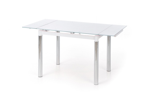 Раскладной стол LOGAN 2 Белый/Хром LOGAN2-1 Altek mebli