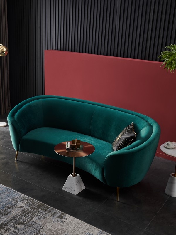 Софа Сильвія Смарагд/Золото Vetro Mebel silviya-emerald-sofa Altek mebli