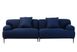 Софа Лучіано Чорнильно-синій/Чорний Vetro Mebel Luchiano-ink-sofa фото 3 Altek mebli