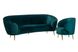 Софа Сильвия Изумруд/Золото Vetro Mebel silviya-emerald-sofa фото 11 Altek mebli