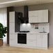 Готова кухня Vector E-Line ДСП2 2400 Білий ДСП2Р24.6 фото 1 Altek mebli