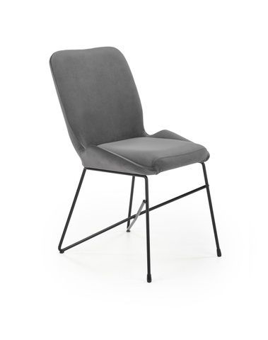 Стул K454 Серый/Черный K454 Altek mebli