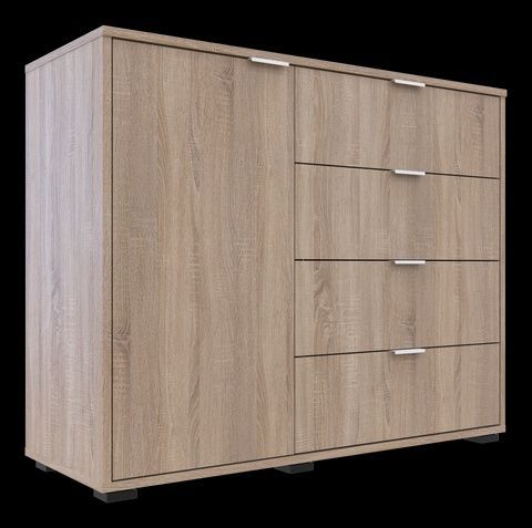 Комод Doros GС1 Дуб Сонома 100х40х81,2 (41510077) 41510077 Altek mebli