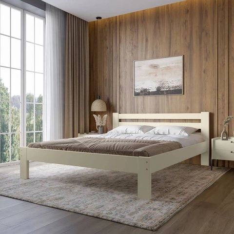 Двуспальная кровать Бавария Айвори 180&times;200 см MBG-50025-20 Altek mebli