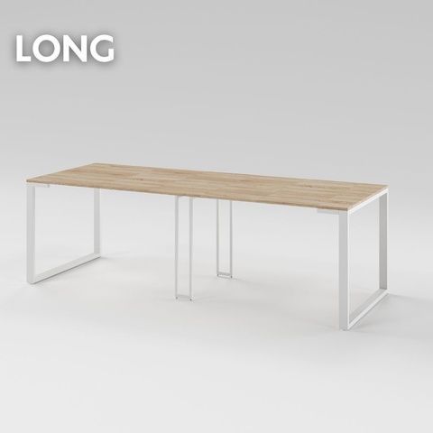 Розсувний стіл LONG 2400 Дуб сонома/Білий MRM480155 Altek mebli