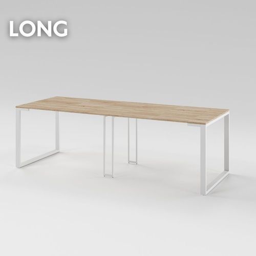Розсувний стіл LONG 2400 Дуб сонома/Білий MRM480155 Altek mebli
