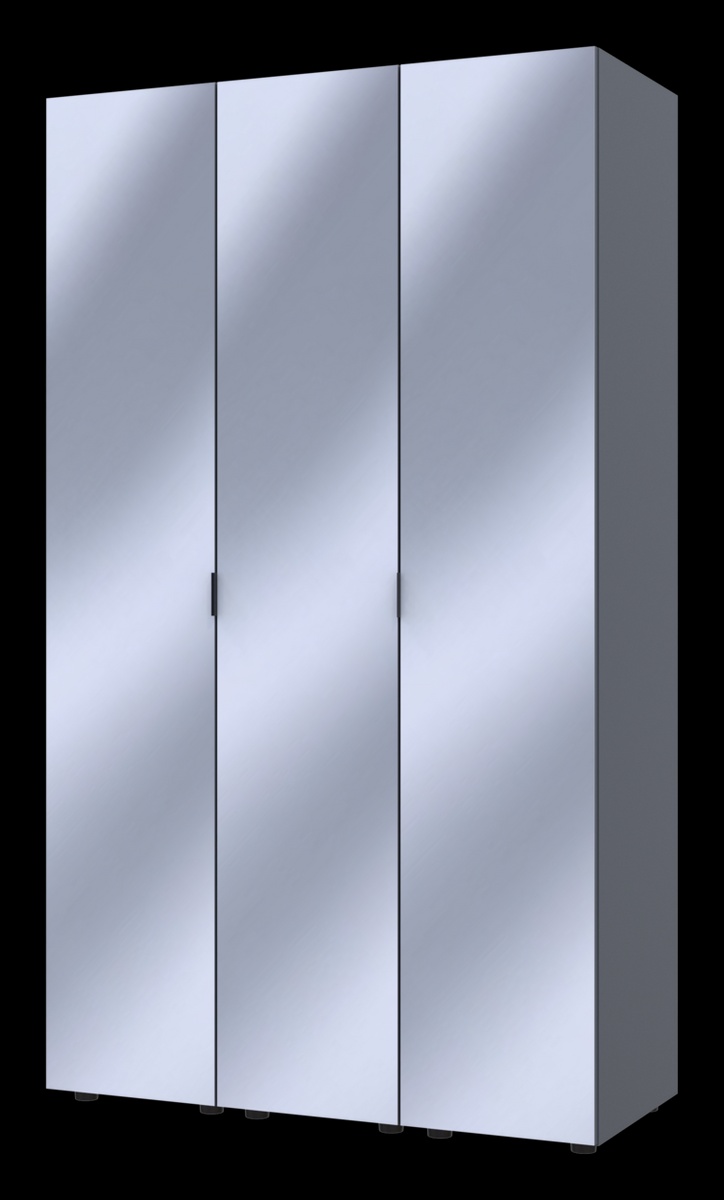 Комплект Doros Гелар Графіт 3 Дзеркала 117х49.5х203.4 (42002167) 42002167 Altek mebli