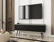 Тумба под ТВ Oro RTV135 MDF 2D Черный (чорные ножки) PFH-091359 Altek mebli