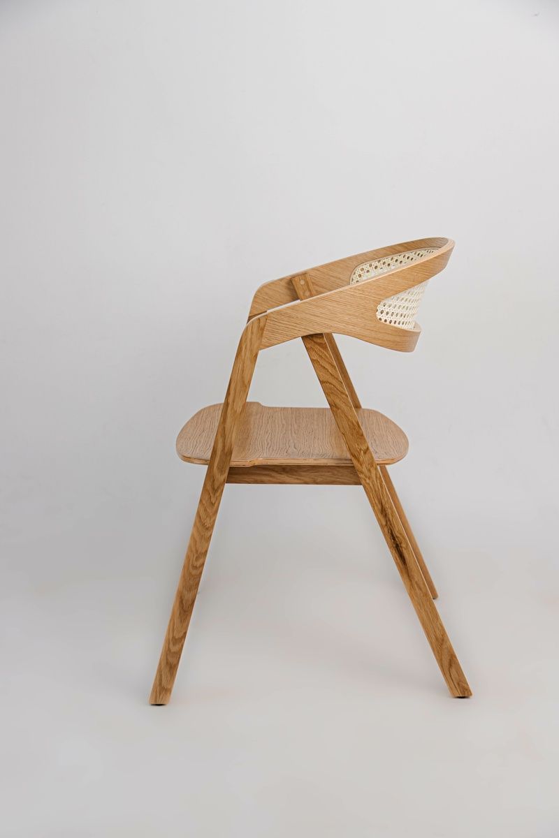 Стул GURU Cane дуб Natural P10483 Altek mebli