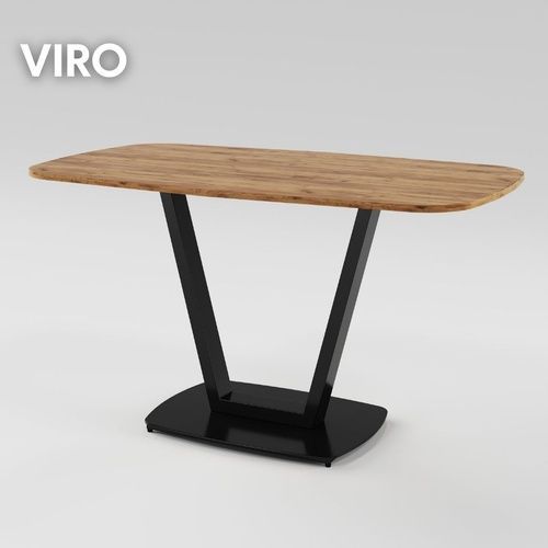 Обідній стіл VIRO 1150 Дуб крафт золотий/Чорний MRM480207 Altek mebli