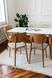 Кухонний стіл із натурального дерева MILANO White\Natural P10512 фото 5 Altek mebli