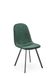 Обеденный стул K462 Темно-зеленый/Черный K462-2 фото 1 Altek mebli