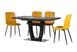 Стол обеденный раскладной ТМL-860-1 Черный оникс/Черный V201760 фото 1 Altek mebli