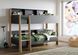 Комплект ліжко SWAY 90х200 Антрацит/Дуб сонома + 2 матраци Bamboo KSW8844 Altek mebli