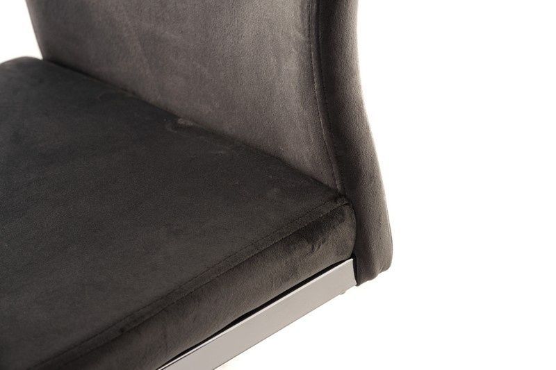 Стул S-120 Серый S-120-grey-velvet Altek mebli